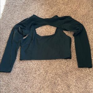 Old Navy active powersoft 2 in one long sleeve tank size large